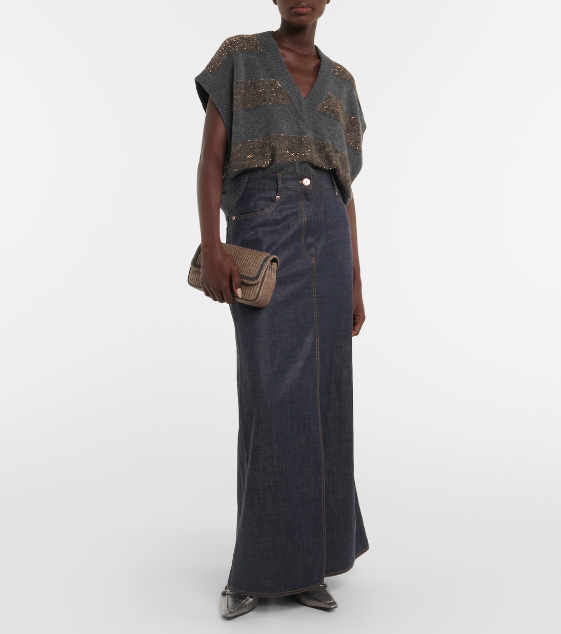 Jeansrock | Brunello Cucinelli