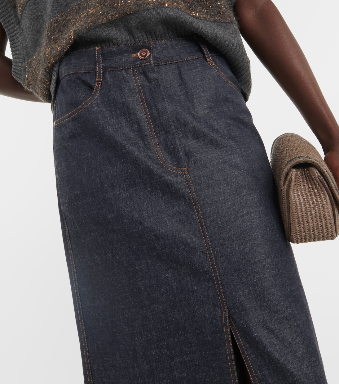 Jeansrock | Brunello Cucinelli