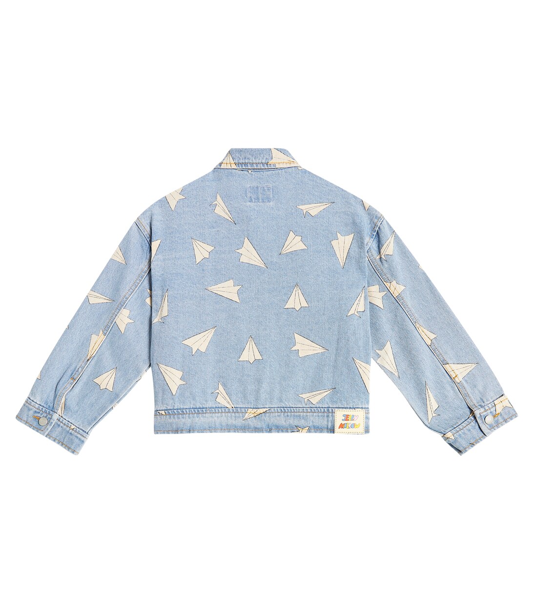 Paper Airplane denim jacket | Jellymallow