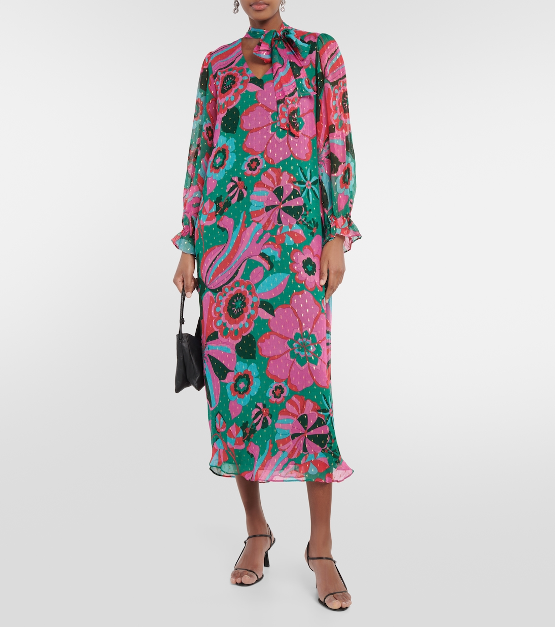 Maxikleid Ferne aus Georgette | Rixo