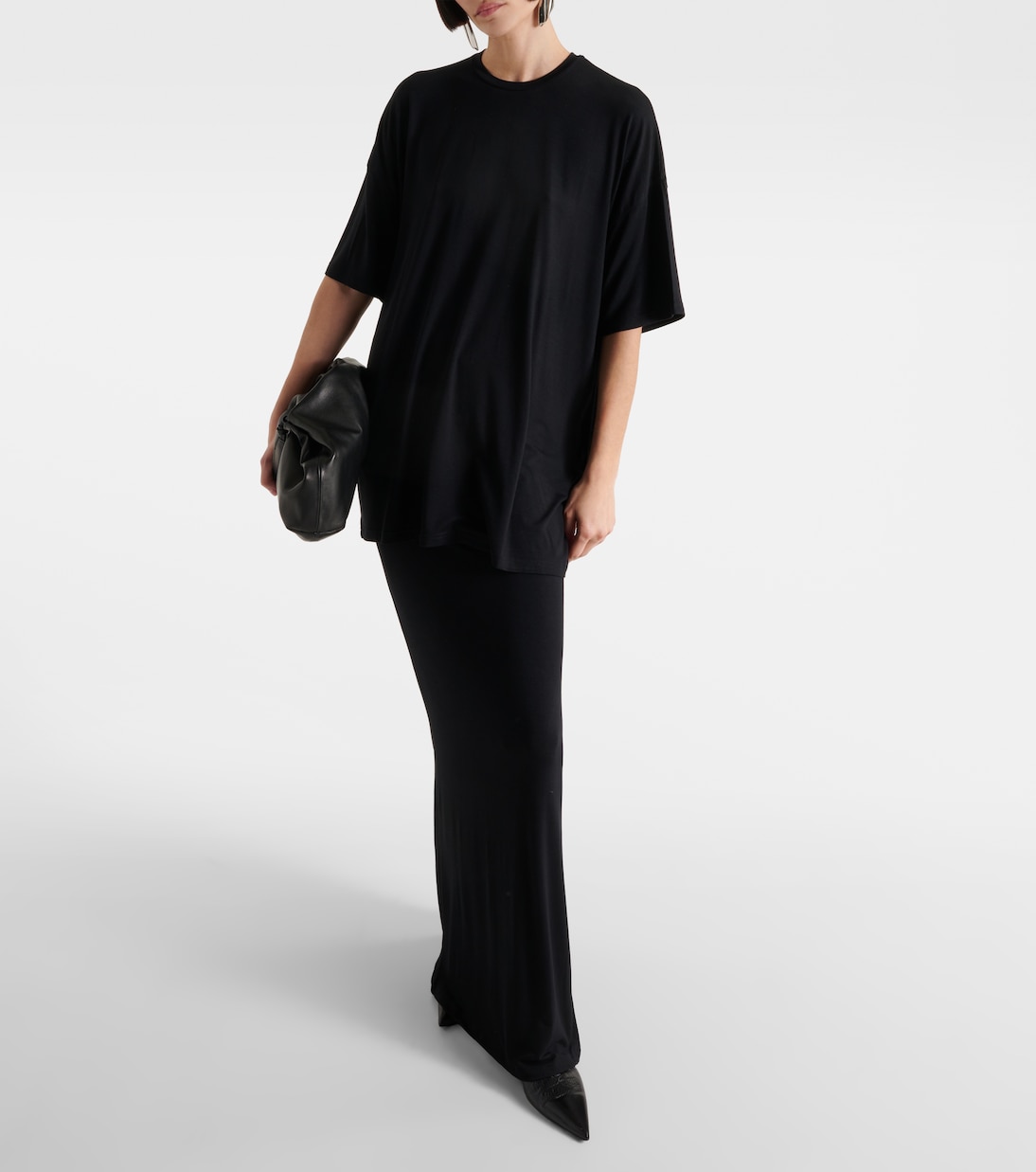 Maxirock Ella aus Jersey | The Frankie Shop