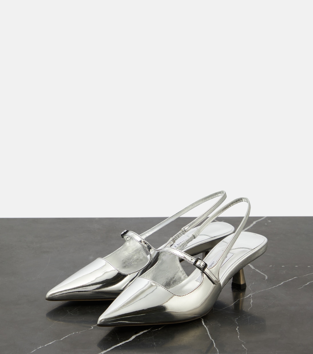Escarpins Didi 45 en cuir métallisé | Jimmy Choo