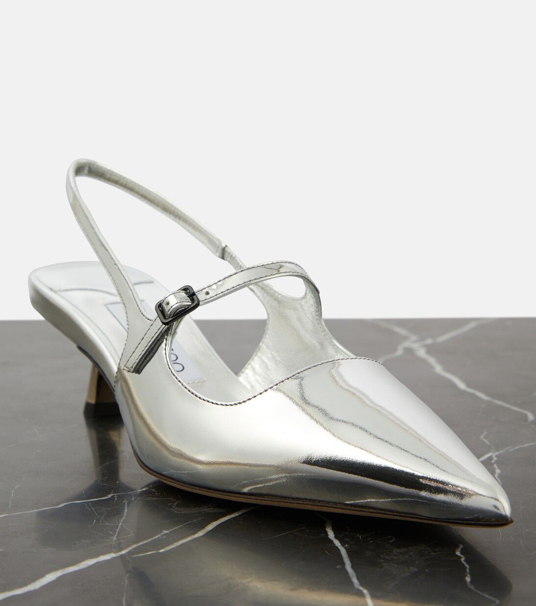 Escarpins Didi 45 en cuir métallisé | Jimmy Choo