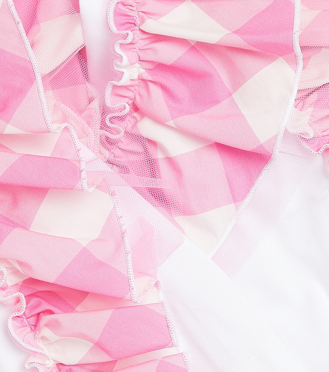 x Barbie® cotton-blend jersey top | Monnalisa