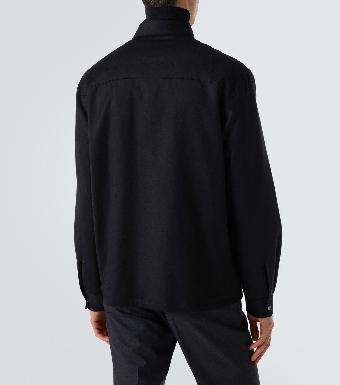 Technical wool overshirt | Zegna
