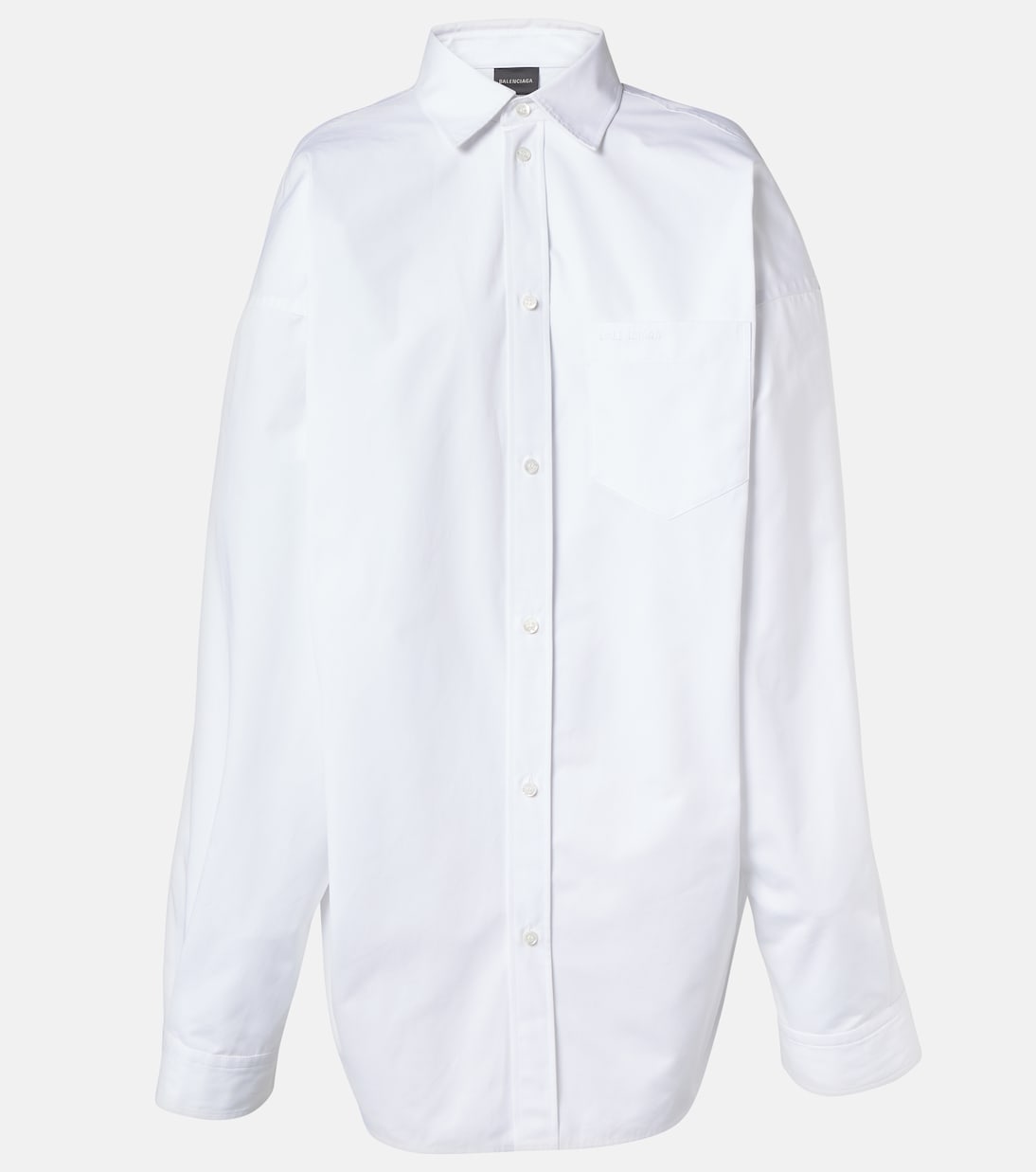 Oversized cotton poplin shirt | Balenciaga
