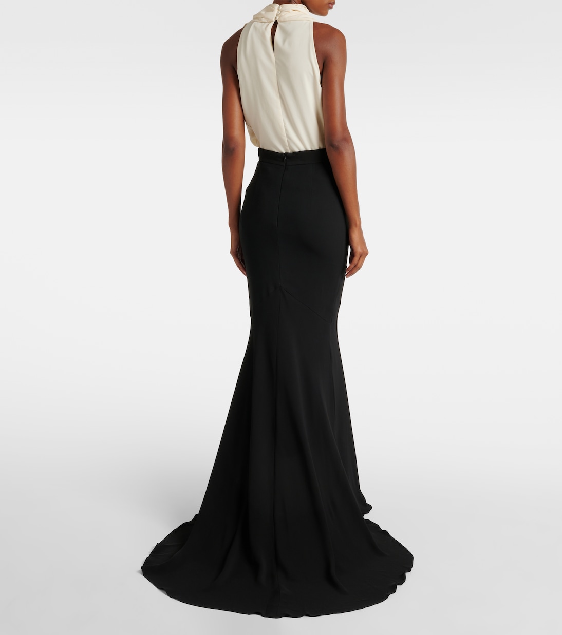 Maxirock aus Crêpe | Patou