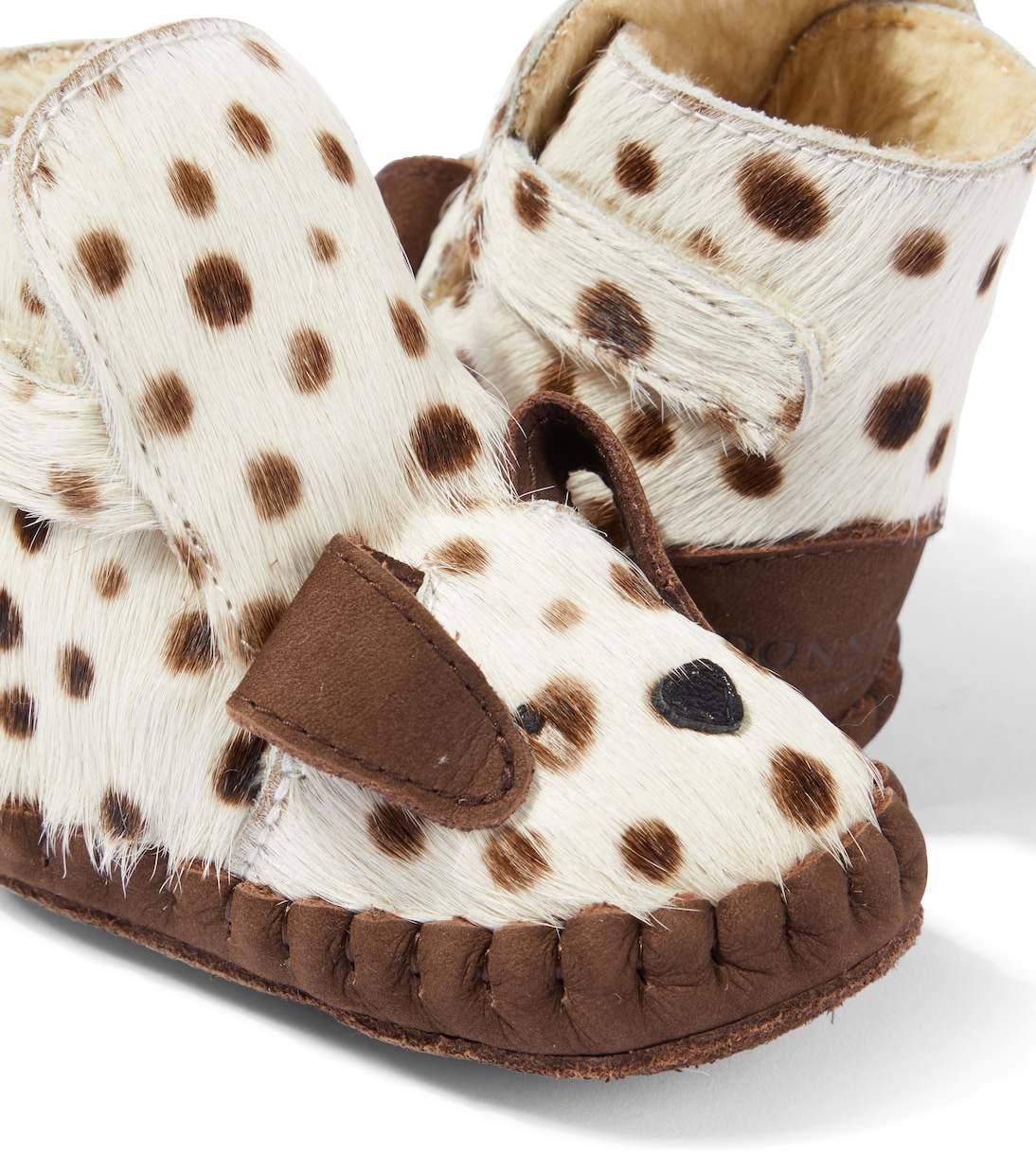 Baby Kapi calf hair booties | Donsje