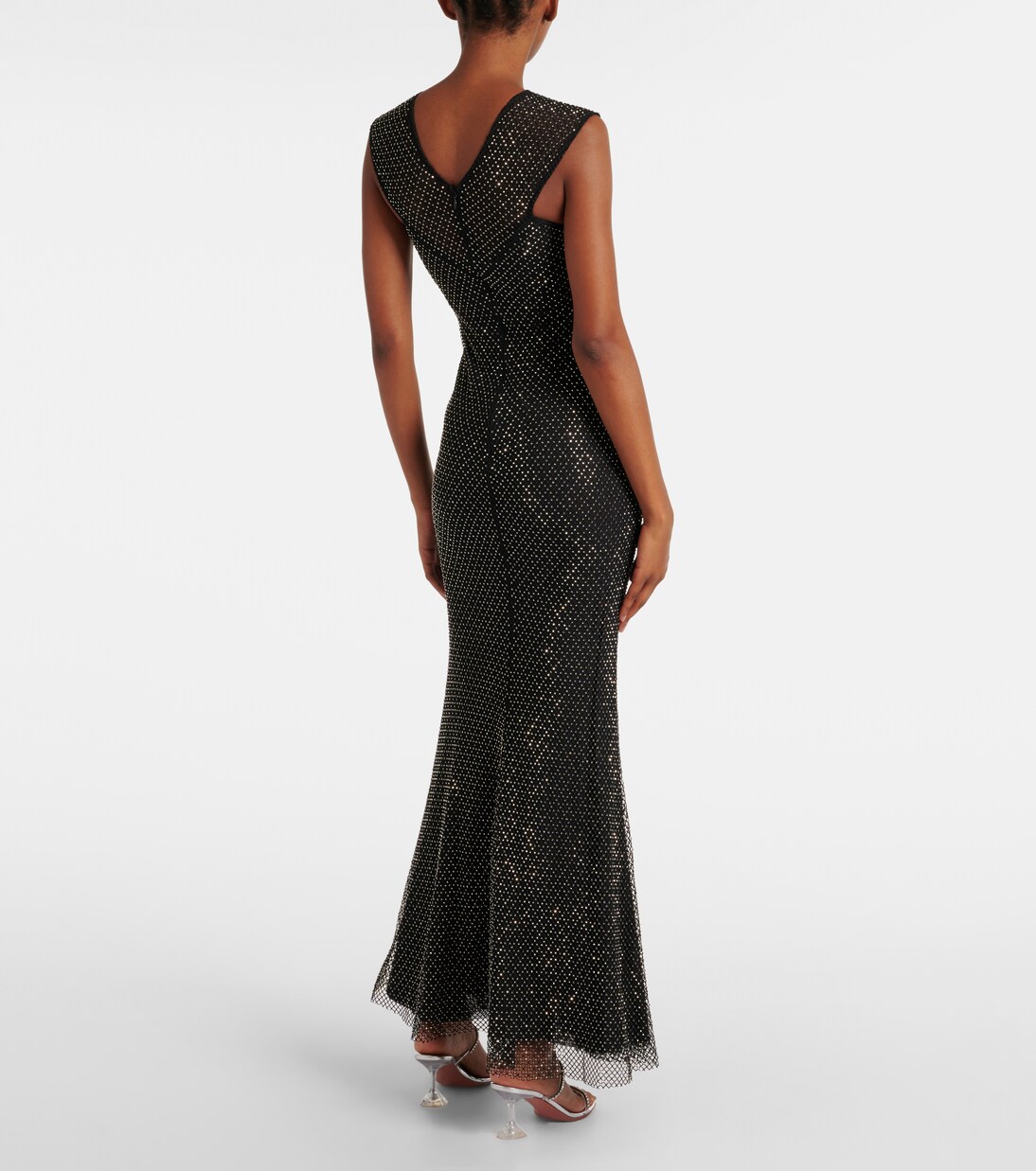 Verziertes Maxikleid | Self-Portrait