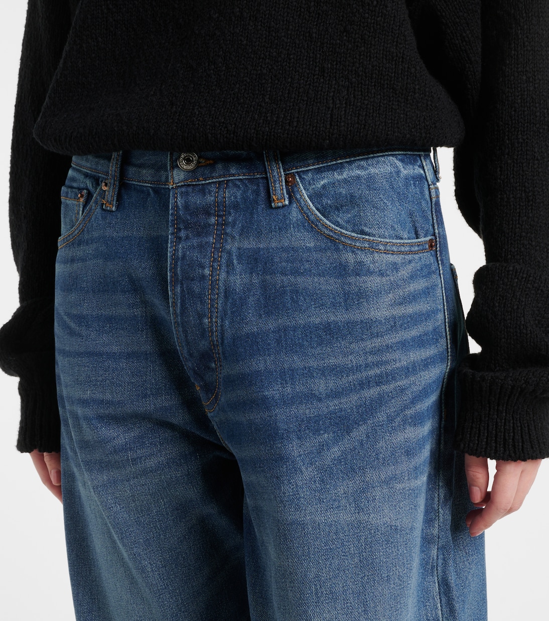 Straight Jeans Faded | Aya Muse