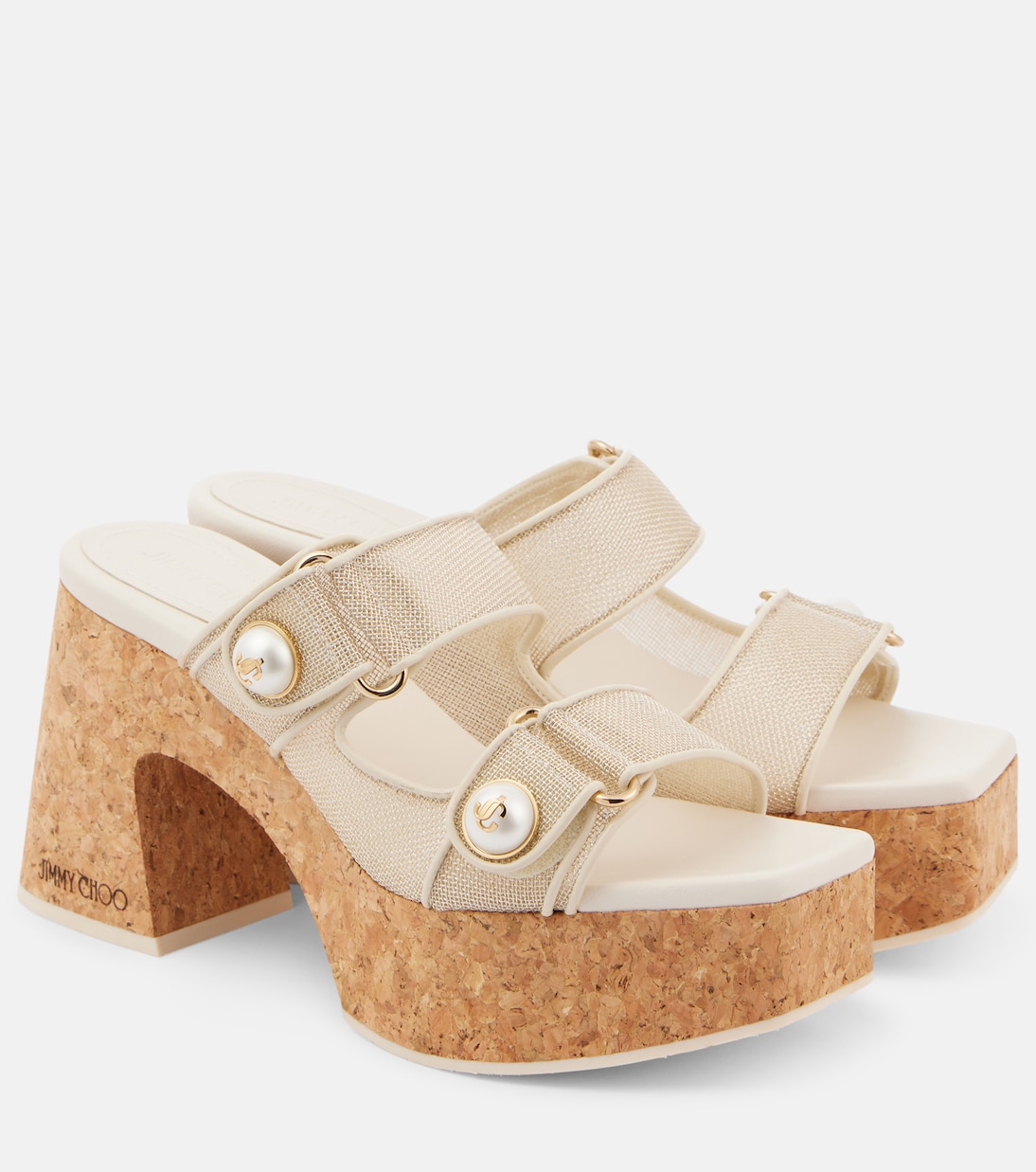 Fayence 95 platform sandals  | Jimmy Choo