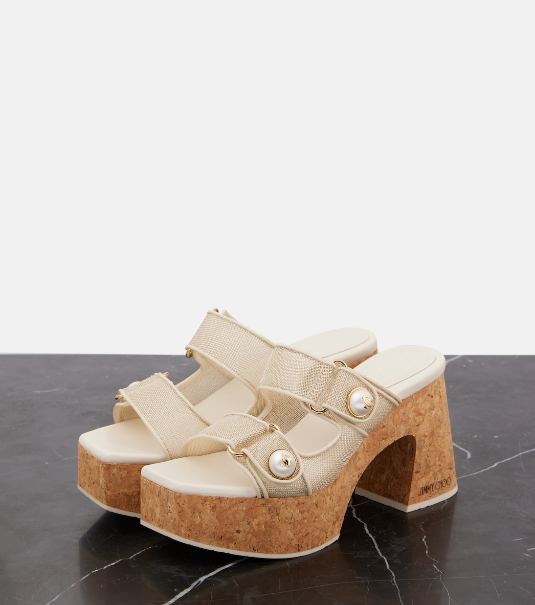 Fayence 95 platform sandals  | Jimmy Choo
