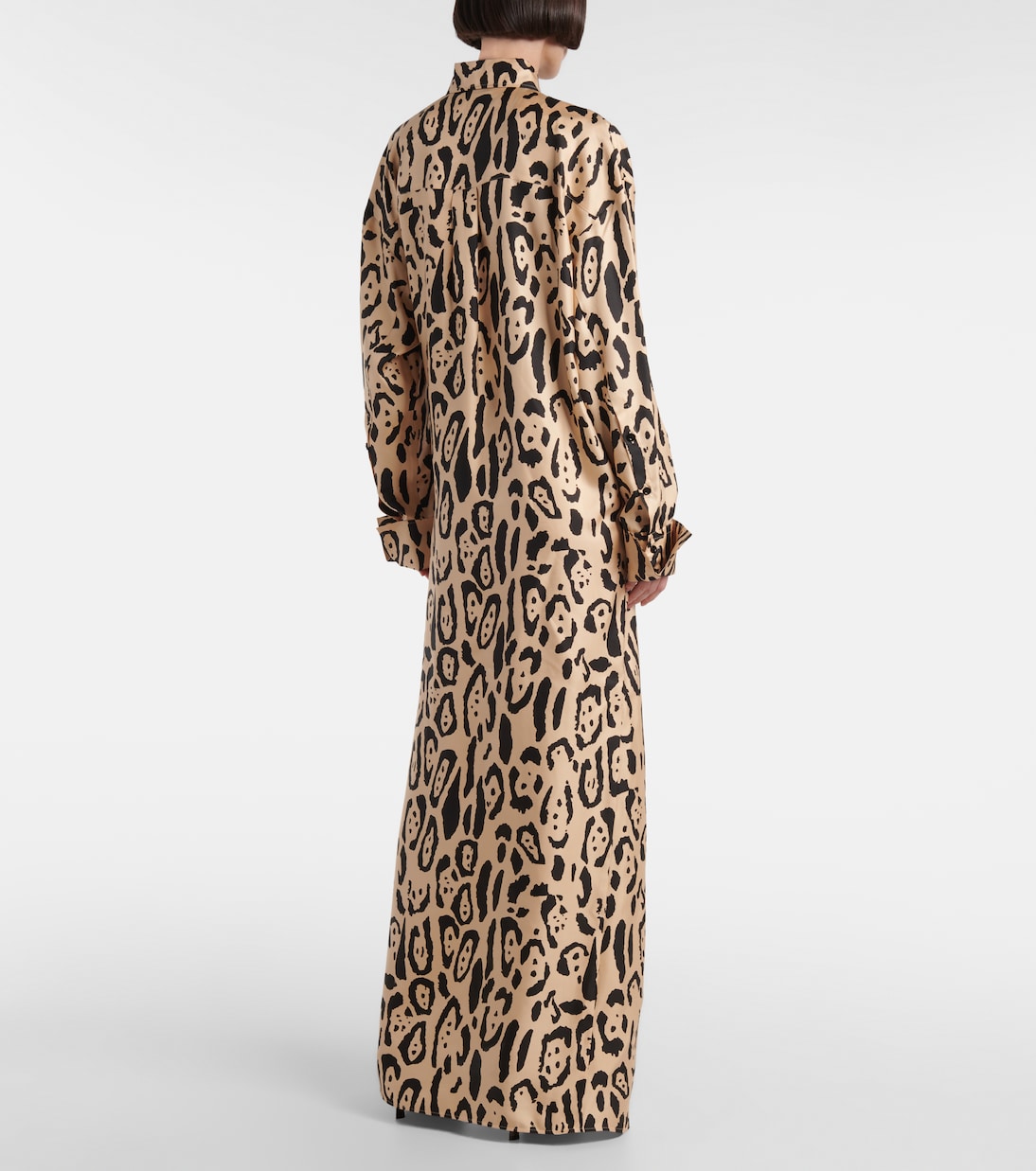 Abito lungo Astoria in twill di seta | Sportmax