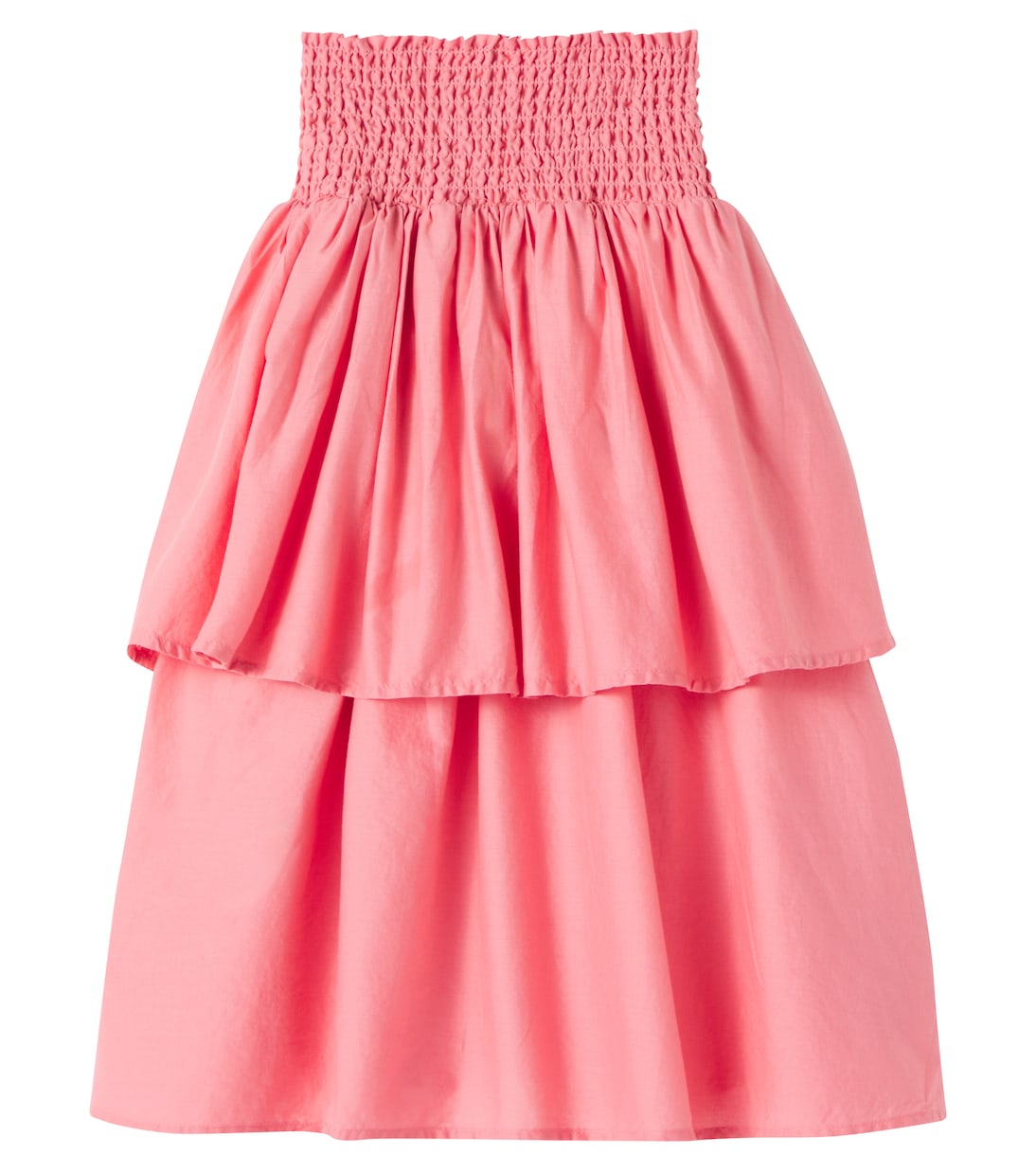 Gonna Brenna in cotone a balze | Molo