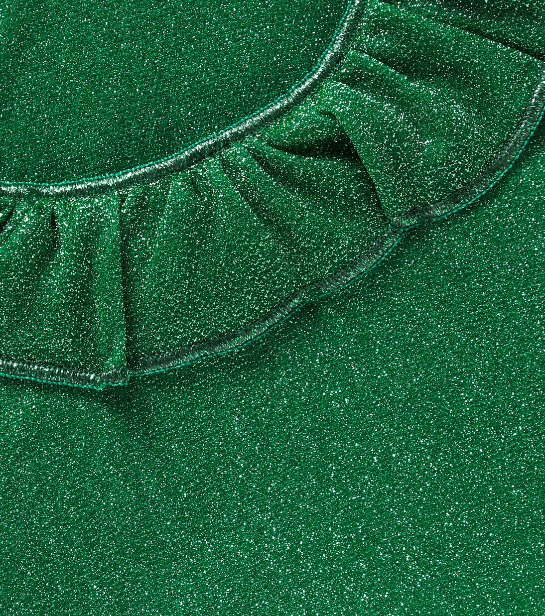 Lumière ruffled lamé swimsuit | Oséree Kids