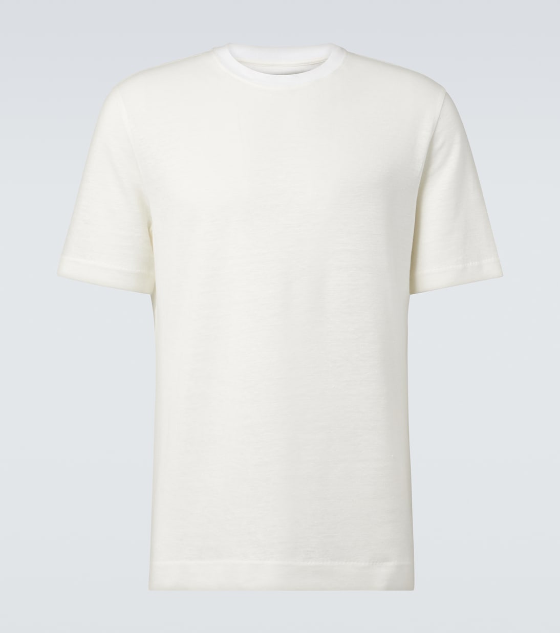 T-Shirt aus Leinen | Zegna