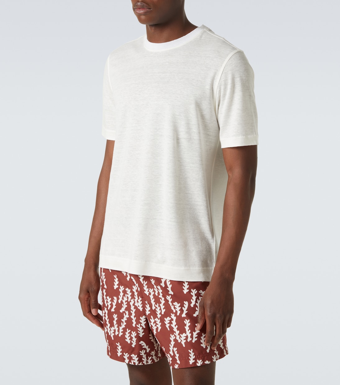 T-Shirt aus Leinen | Zegna