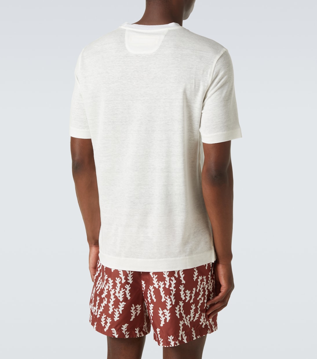 T-Shirt aus Leinen | Zegna