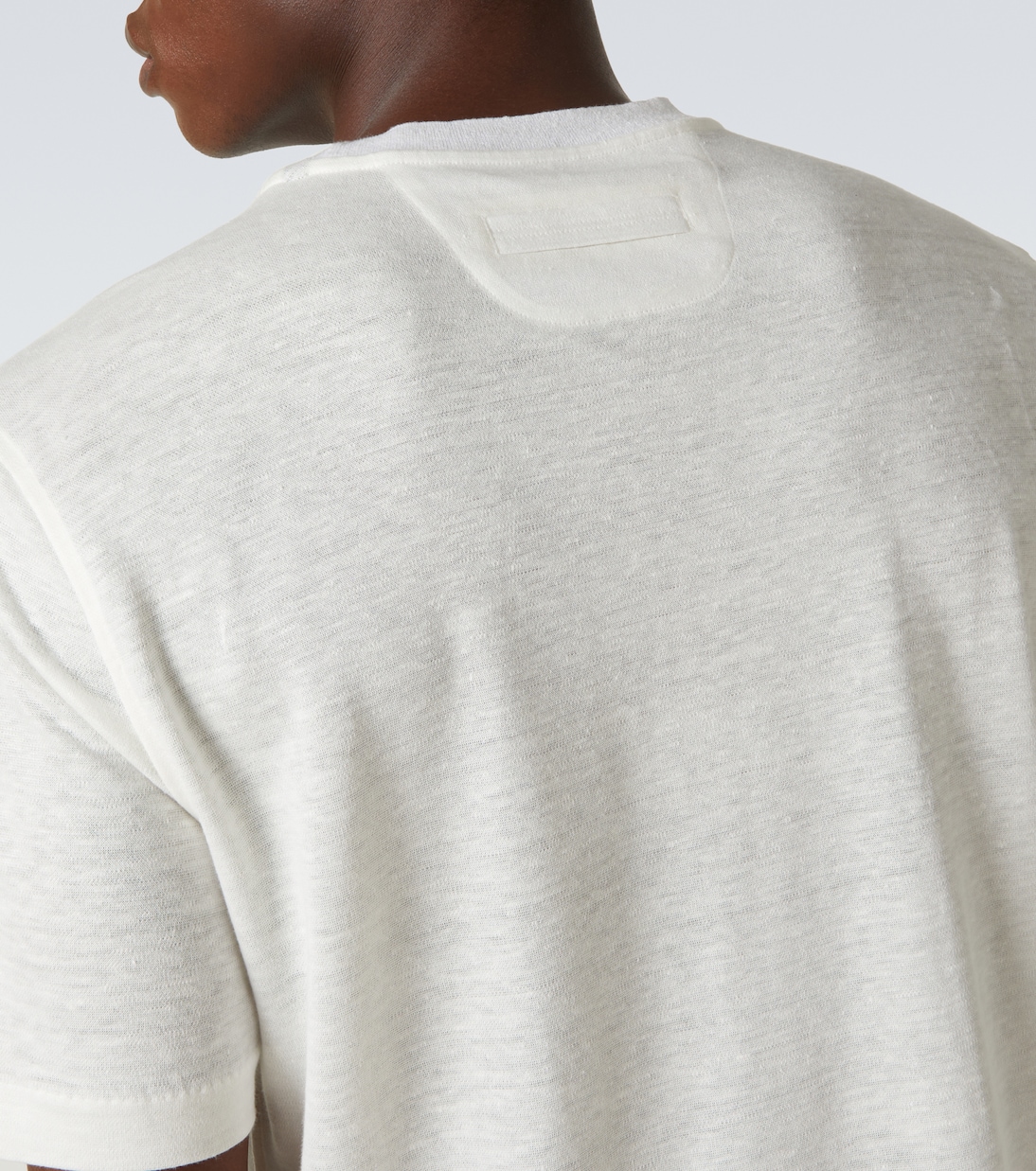 T-Shirt aus Leinen | Zegna