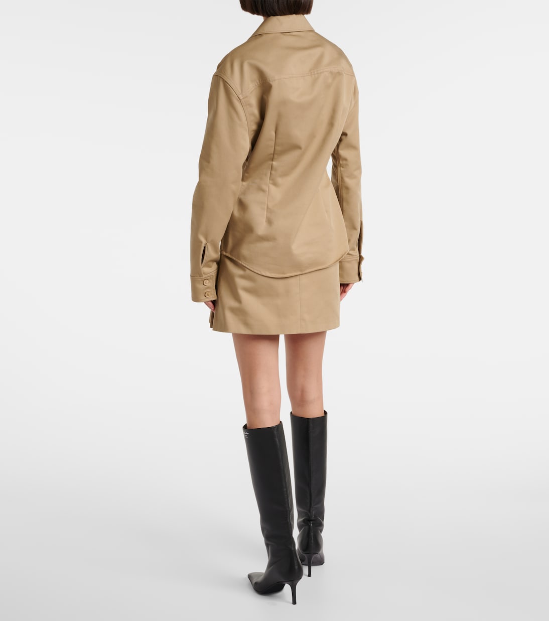 Hemd aus Woll-Gabardine | Courrèges