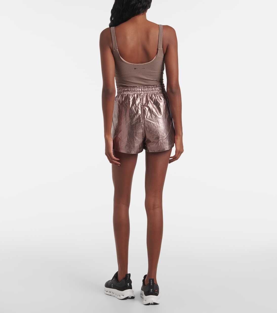 Billie metallic running shorts | The Upside