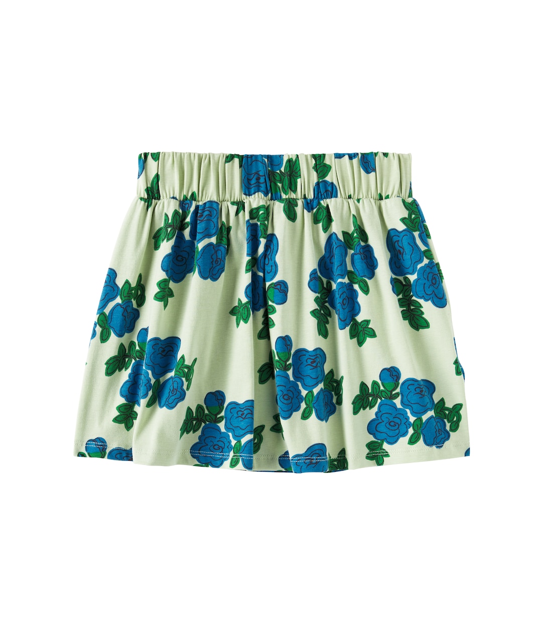 Floral cotton-blend skirt | Mini Rodini