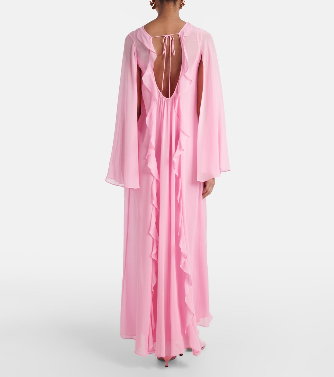 Maxikleid Smirne aus Seiden-Georgette | Max Mara