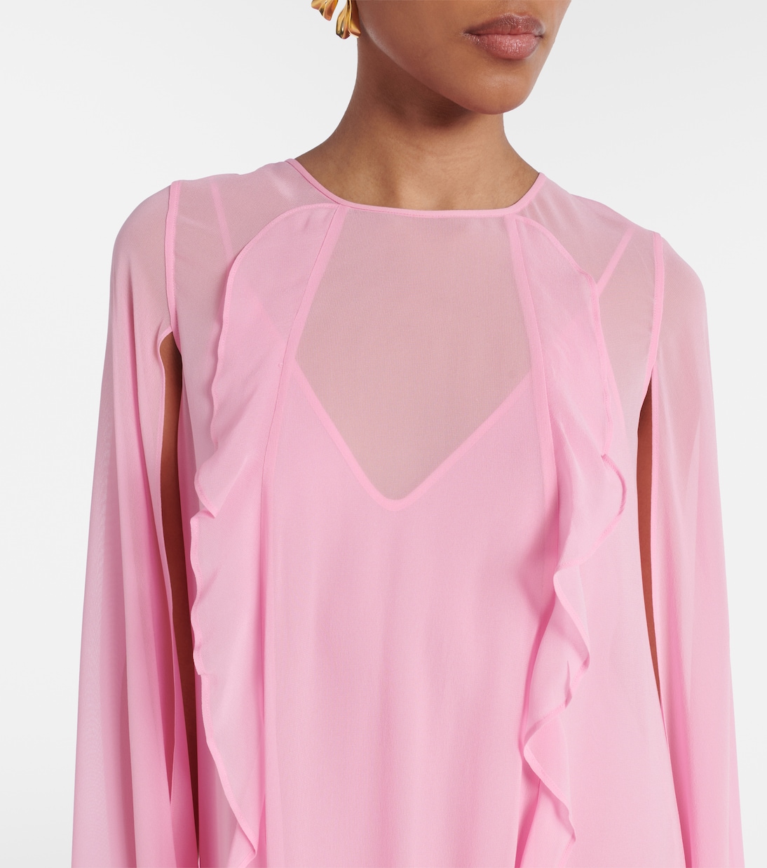 Maxikleid Smirne aus Seiden-Georgette | Max Mara