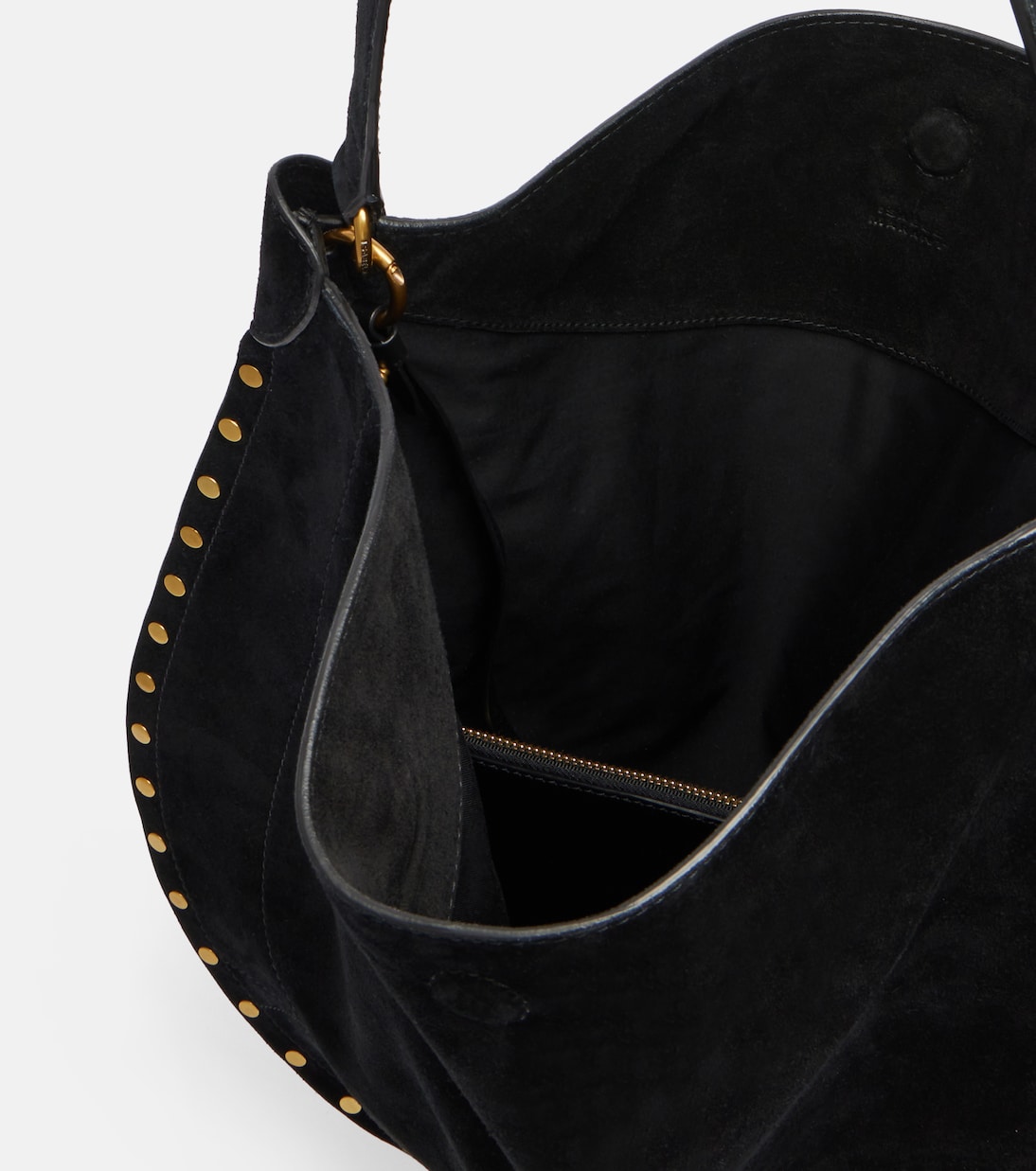 Schultertasche Oskan Soft Medium aus Veloursleder | Isabel Marant