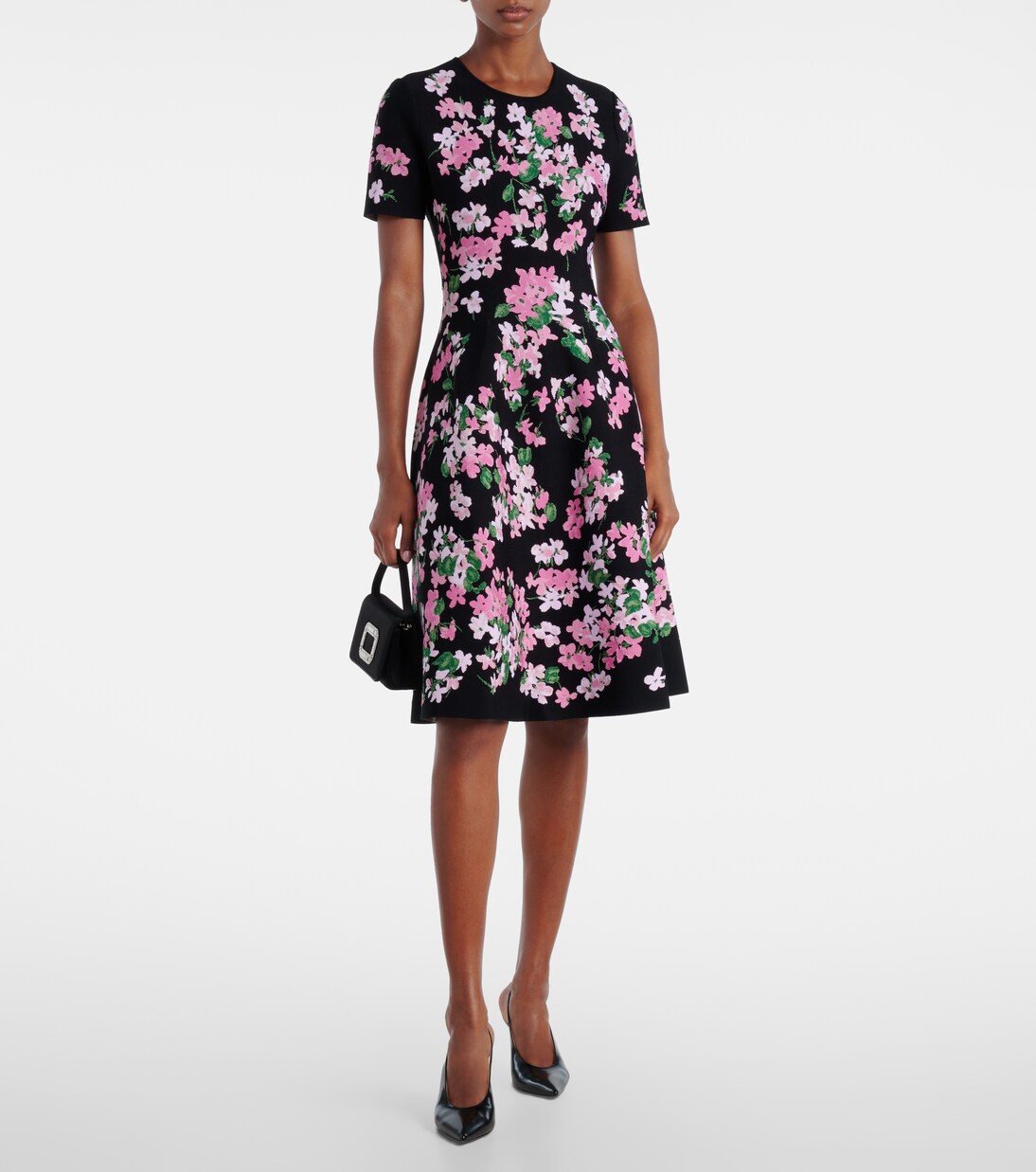 Bedrucktes Minikleid | Carolina Herrera