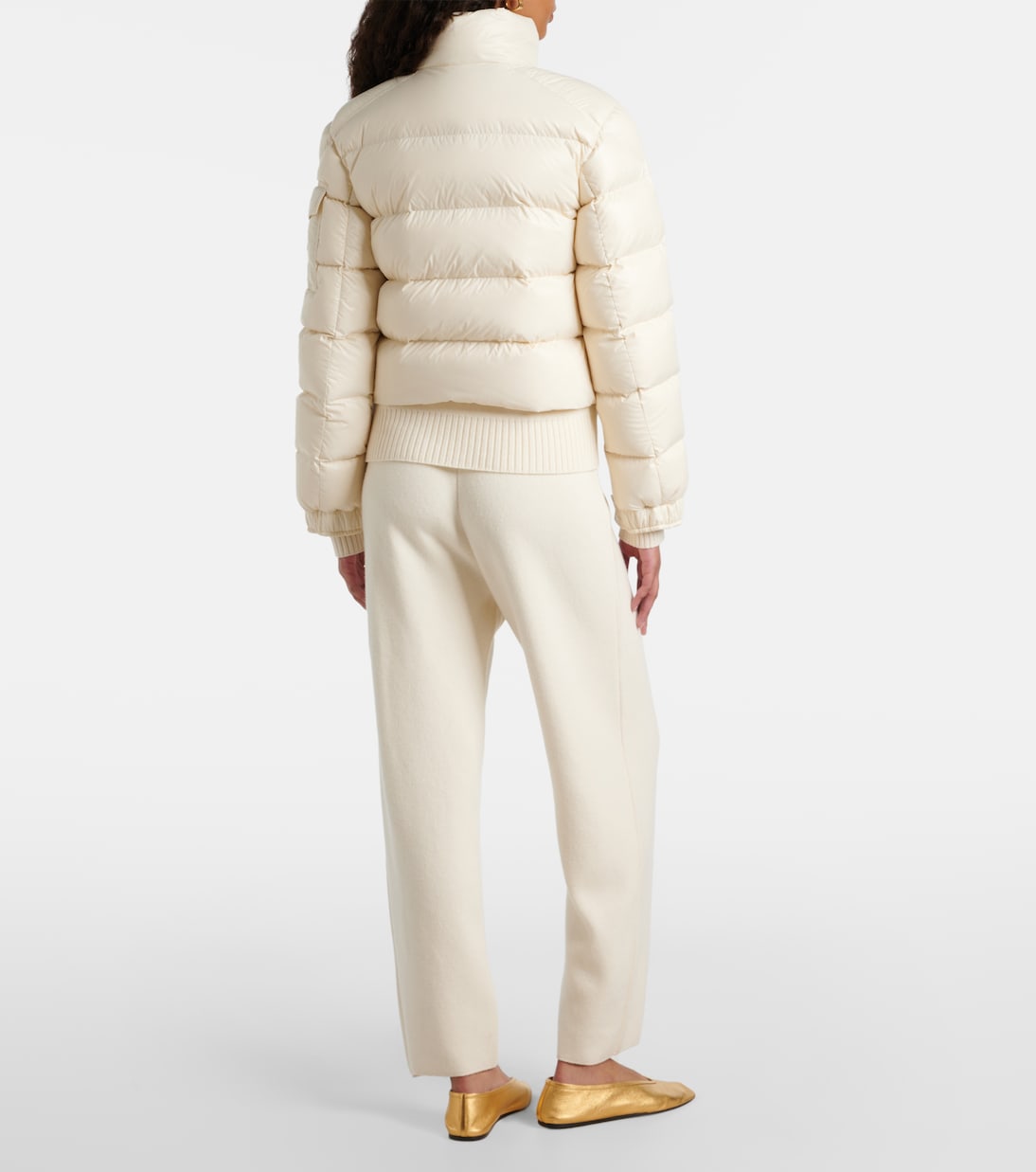 Petra nylon laqué down jacket | Moncler