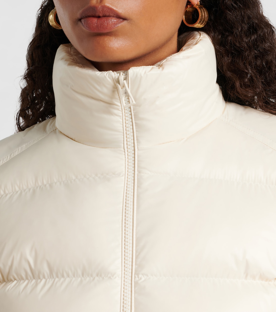 Petra nylon laqué down jacket | Moncler
