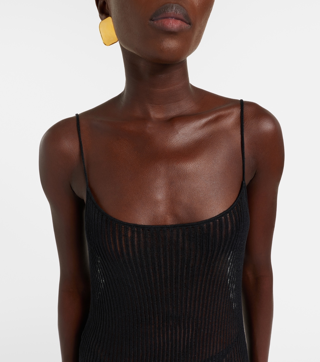 Robe longue Sienna en lin | The Frankie Shop