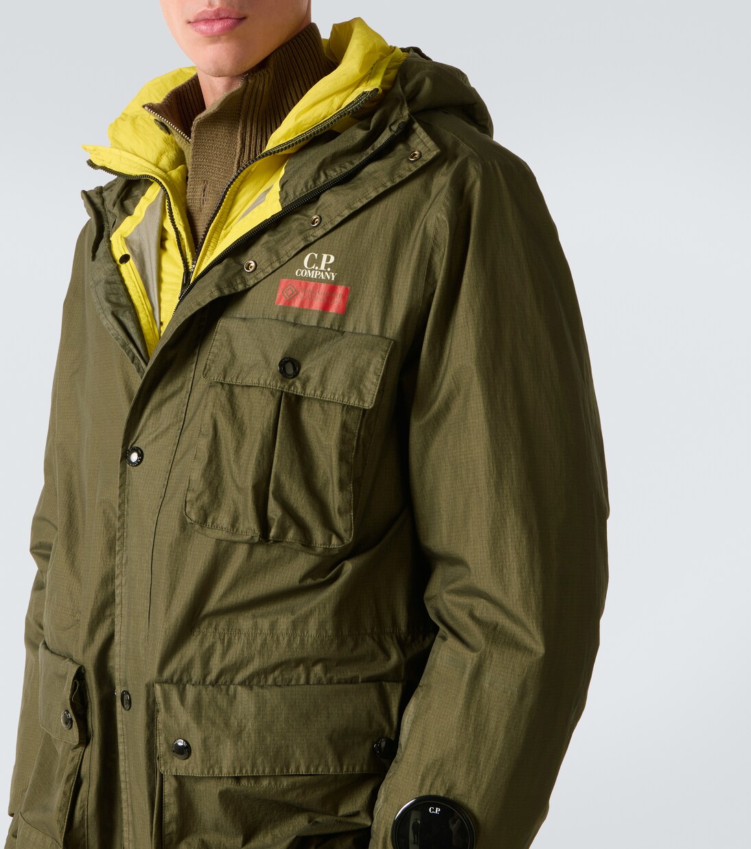 Mille Goggles down jacket | C.P. Company