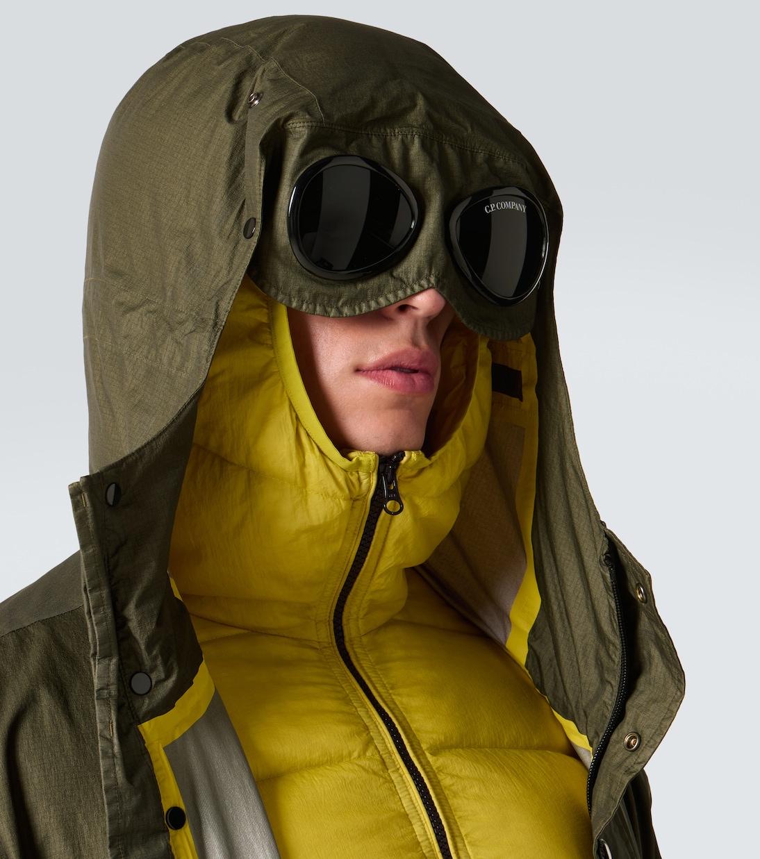 Mille Goggles down jacket | C.P. Company