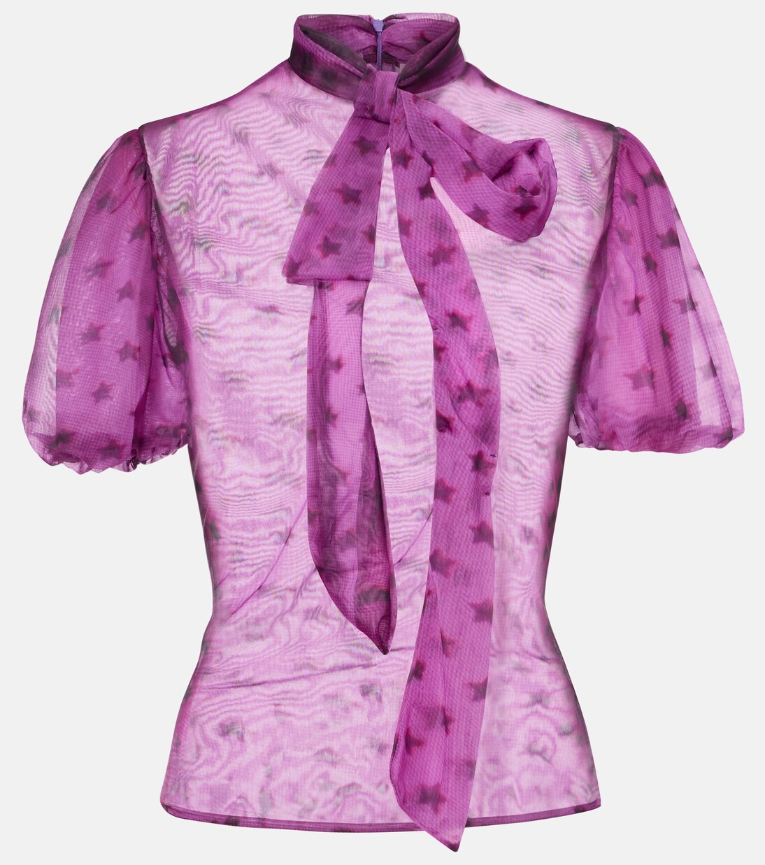 Bedruckte Schluppenbluse Elulo | Acne Studios