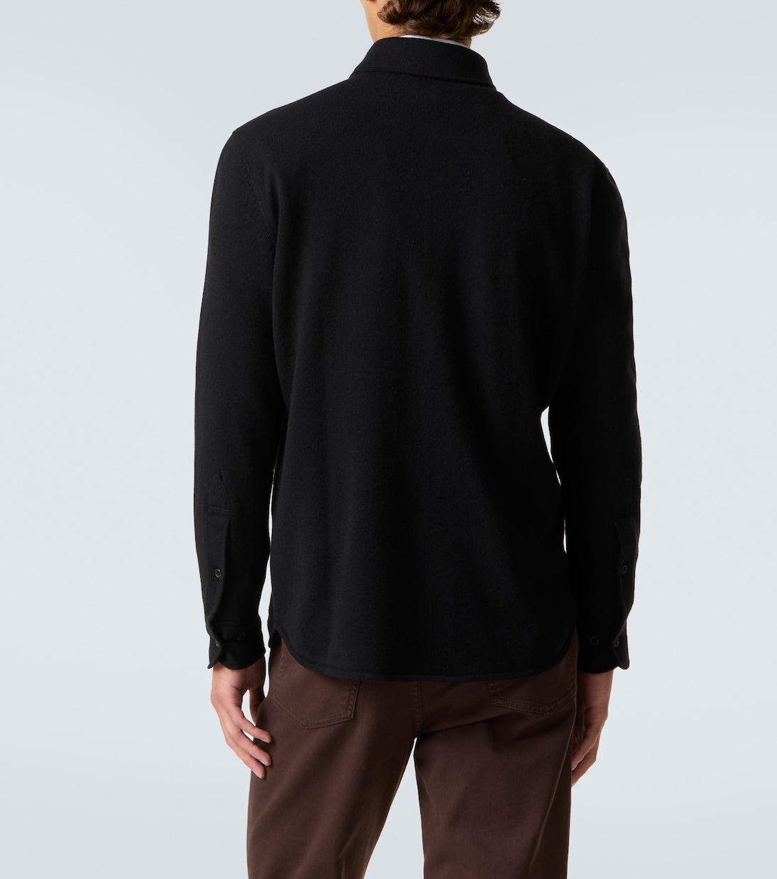 Polo en laine, cachemire et soie  | Brunello Cucinelli