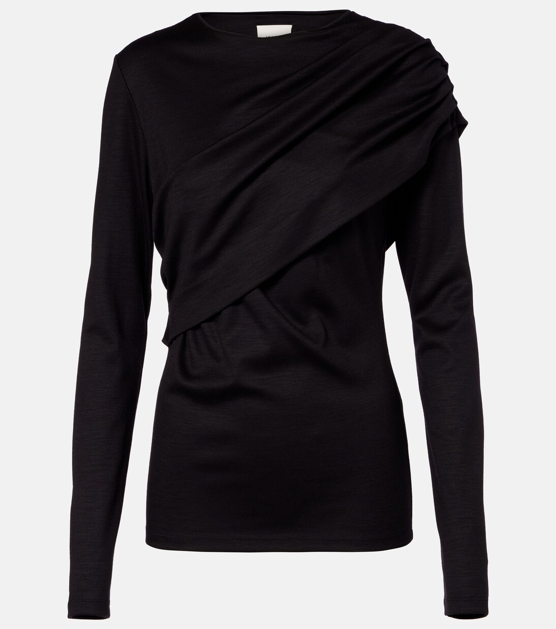 Asna draped virgin wool top | Isabel Marant