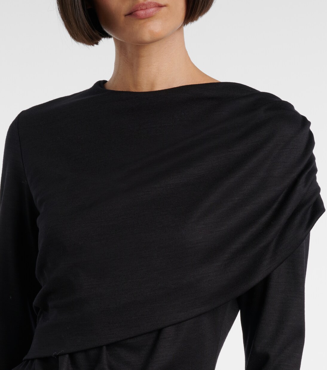 Asna draped virgin wool top | Isabel Marant