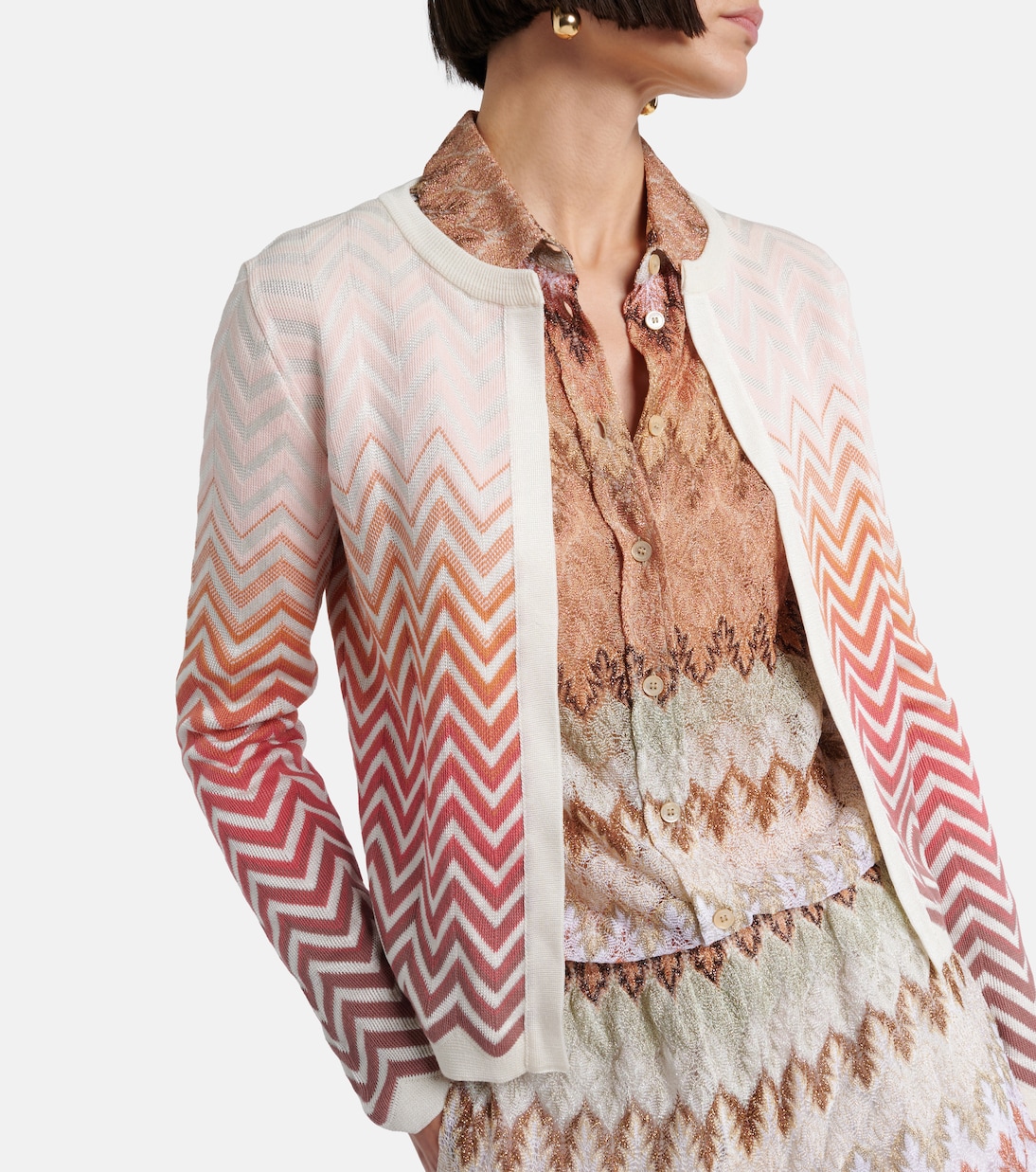 Cardigan aus Häkelstrick | Missoni
