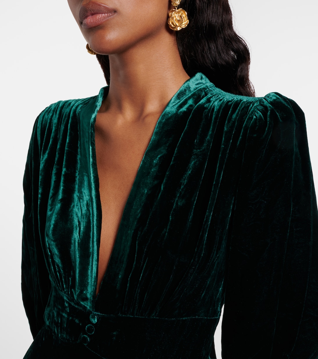 Emory velvet gown | Rixo