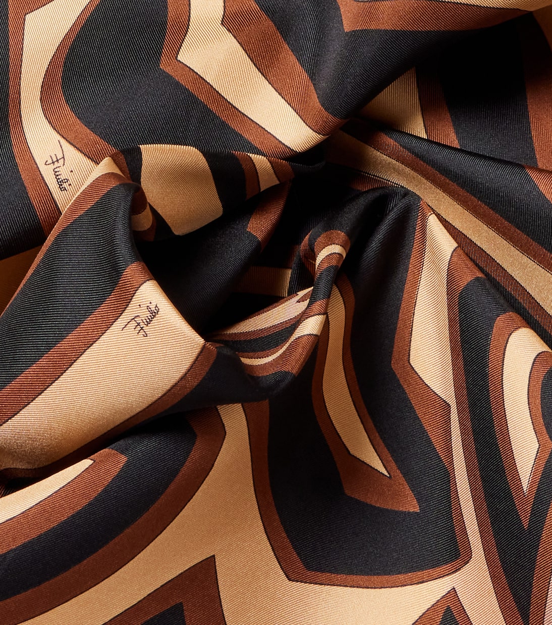 Labirinto silk twill scarf | Pucci