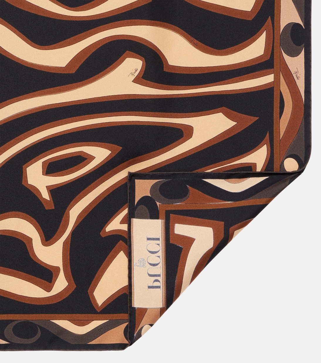 Labirinto silk twill scarf | Pucci