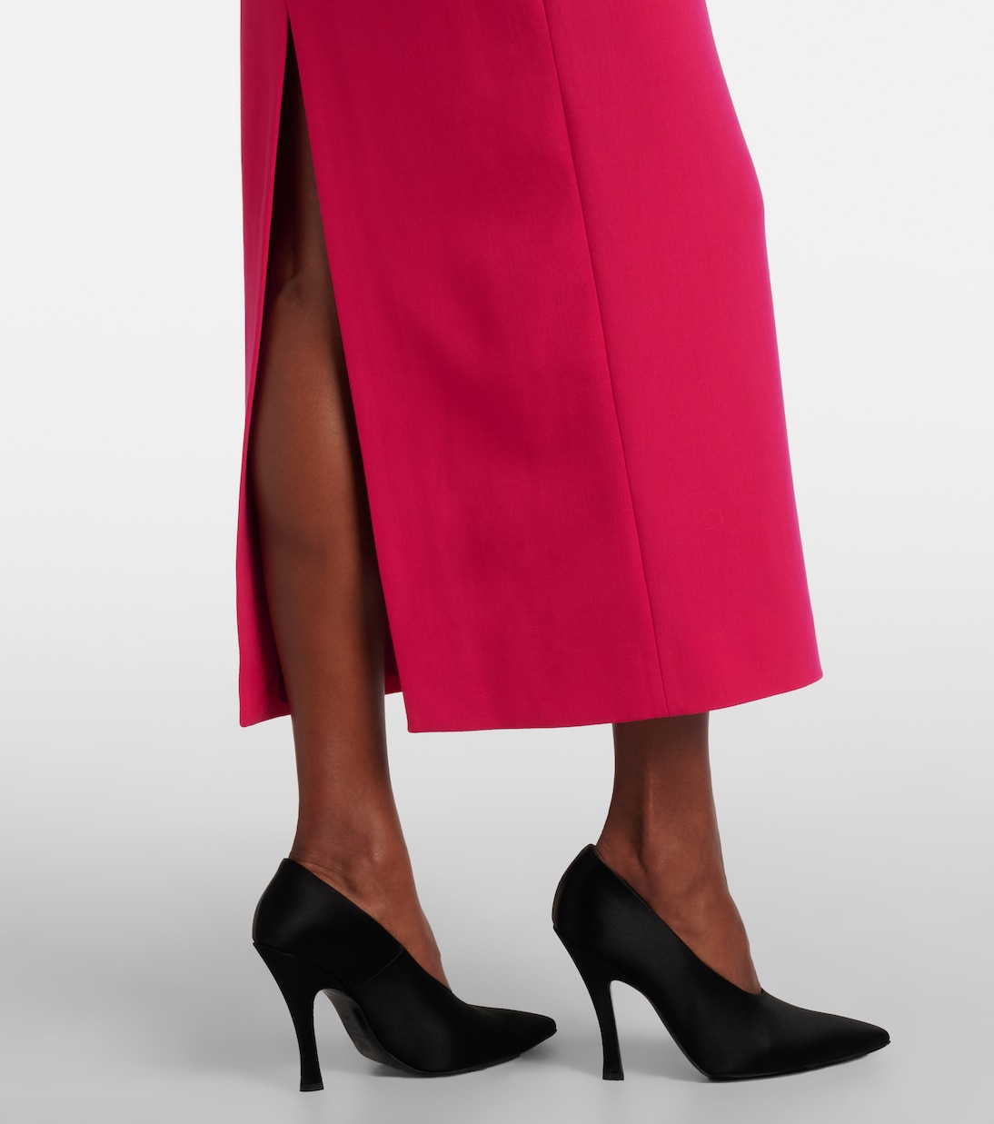 Floral-appliqué off-shoulder cocktail dress | Magda Butrym