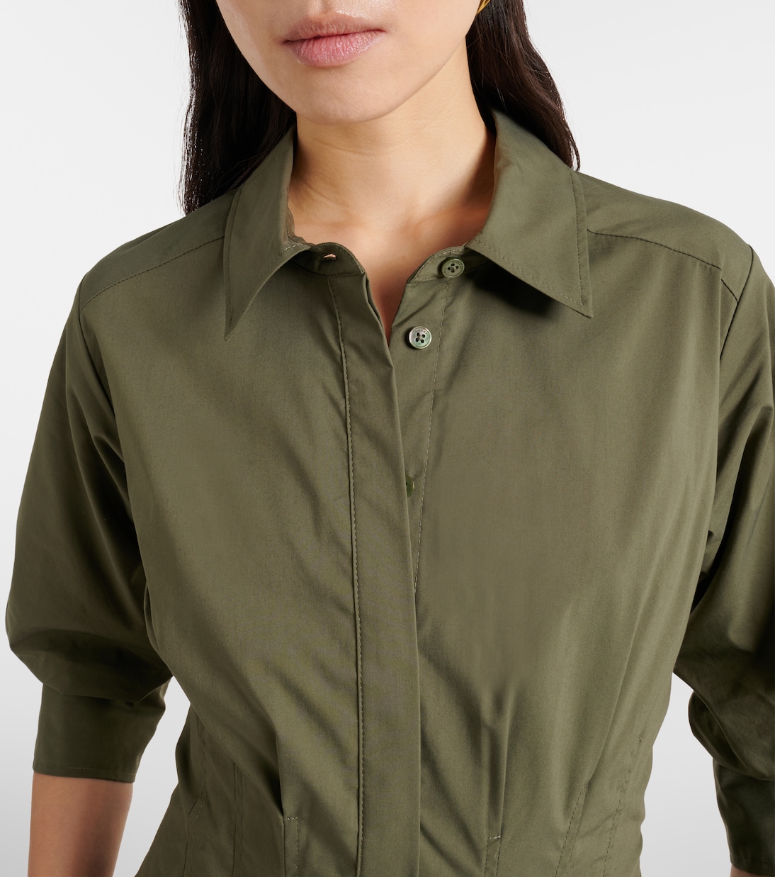 Robe chemise Jazz en coton mélangé | Simkhai