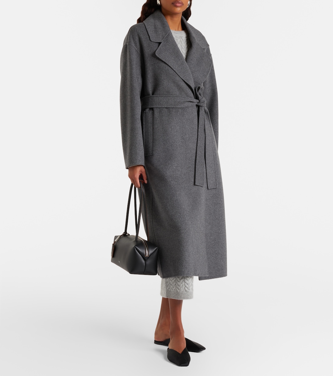 Hobby virgin wool wrap coat | 'S Max Mara