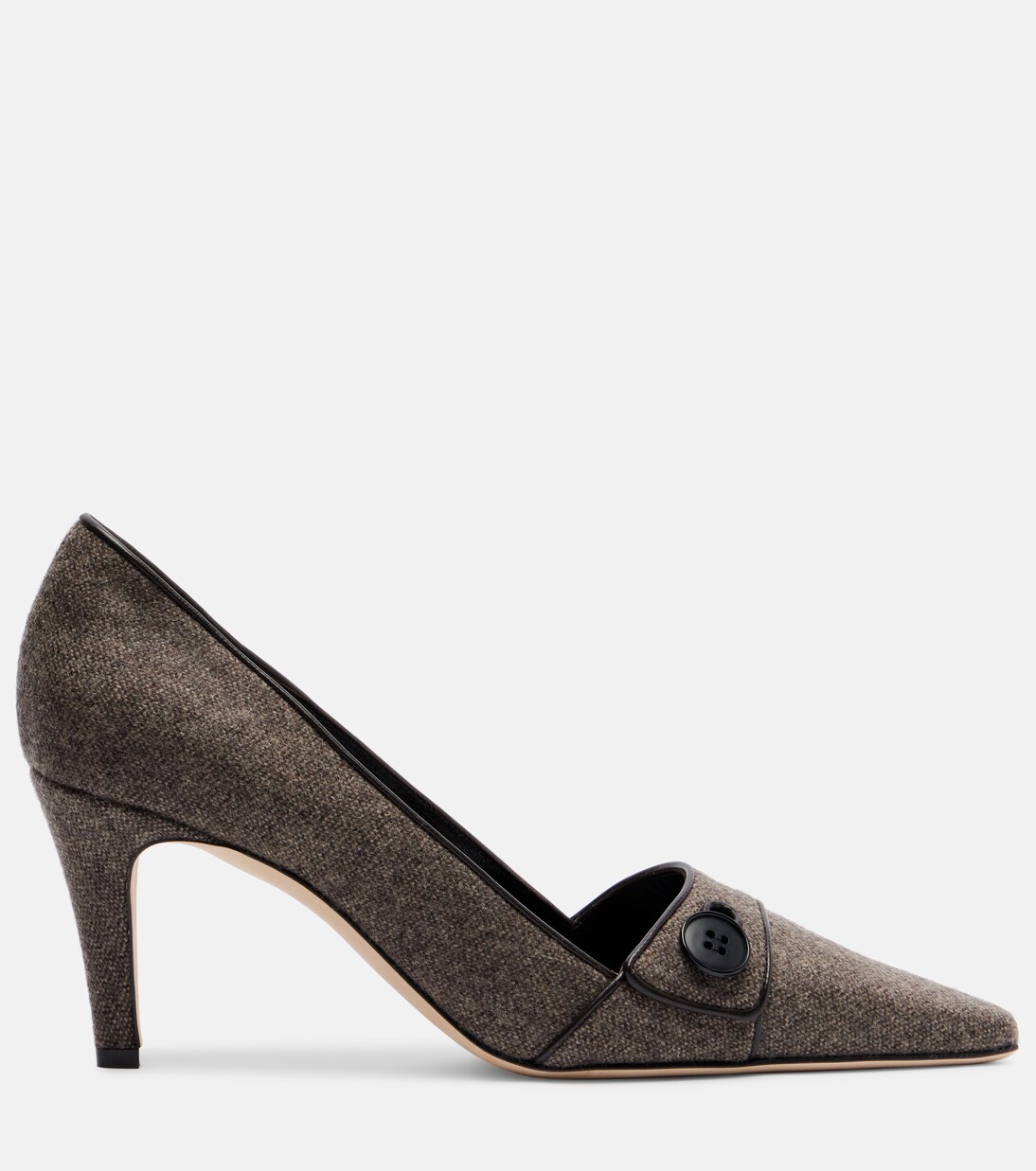 Lulumae 70 herringbone pumps | Manolo Blahnik