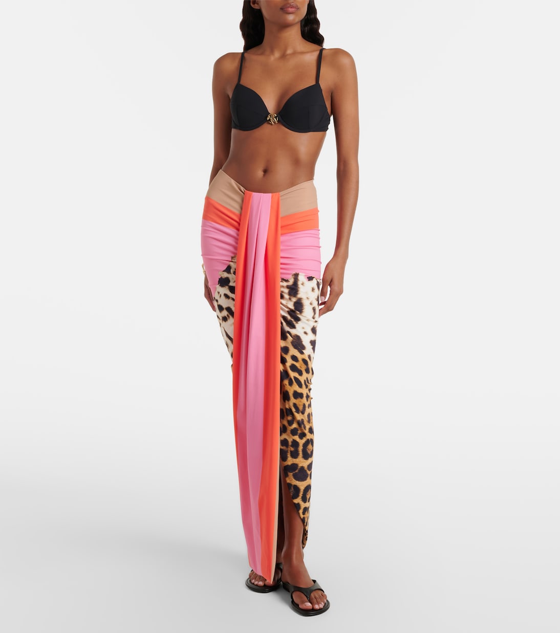 Jupe longue asymétrique | Roberto Cavalli