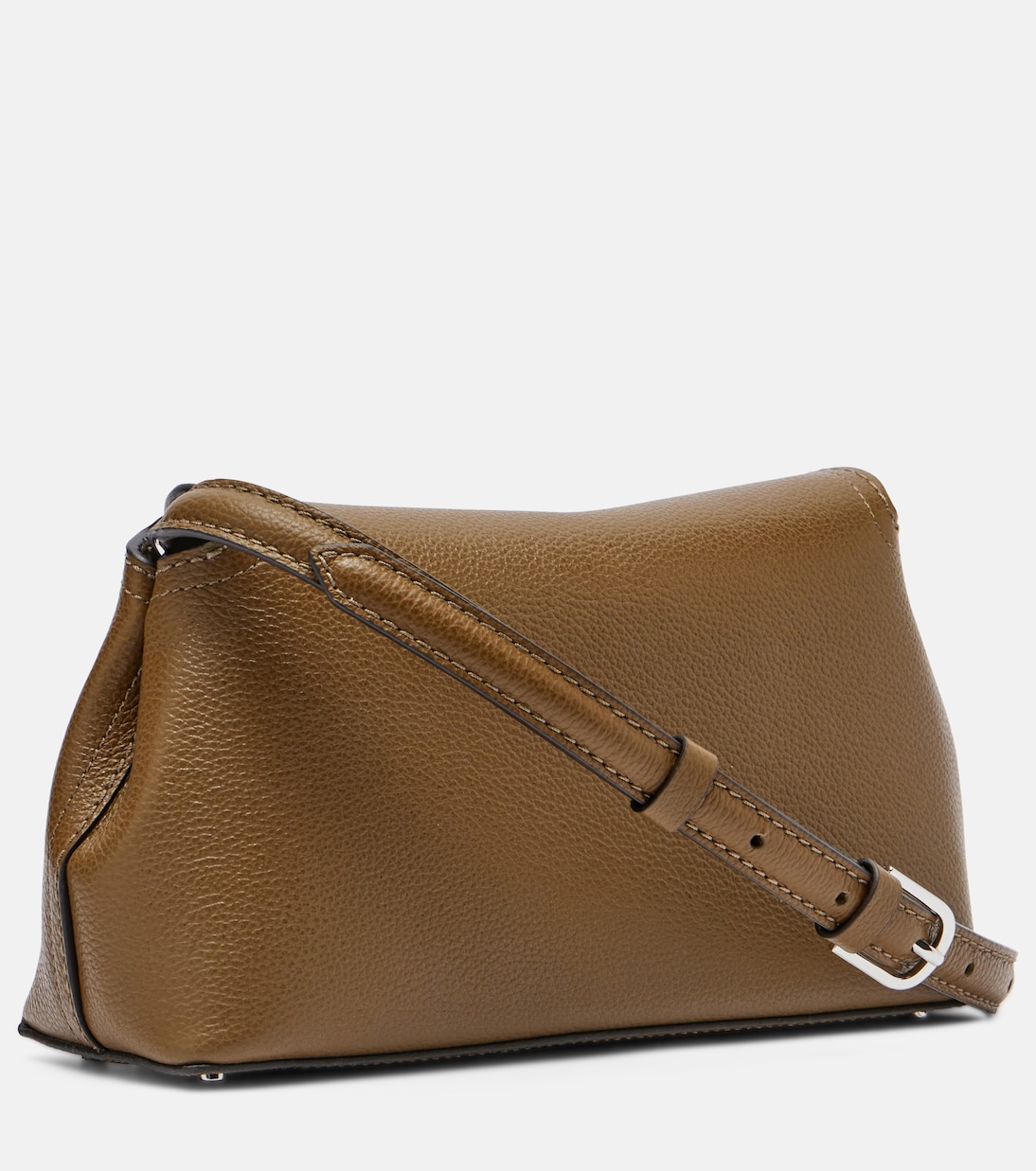 T-Lock leather clutch | Toteme