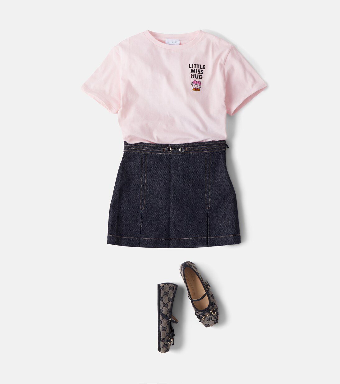 x Mr. Men Little Miss cotton jersey T-shirt | Gucci Kids